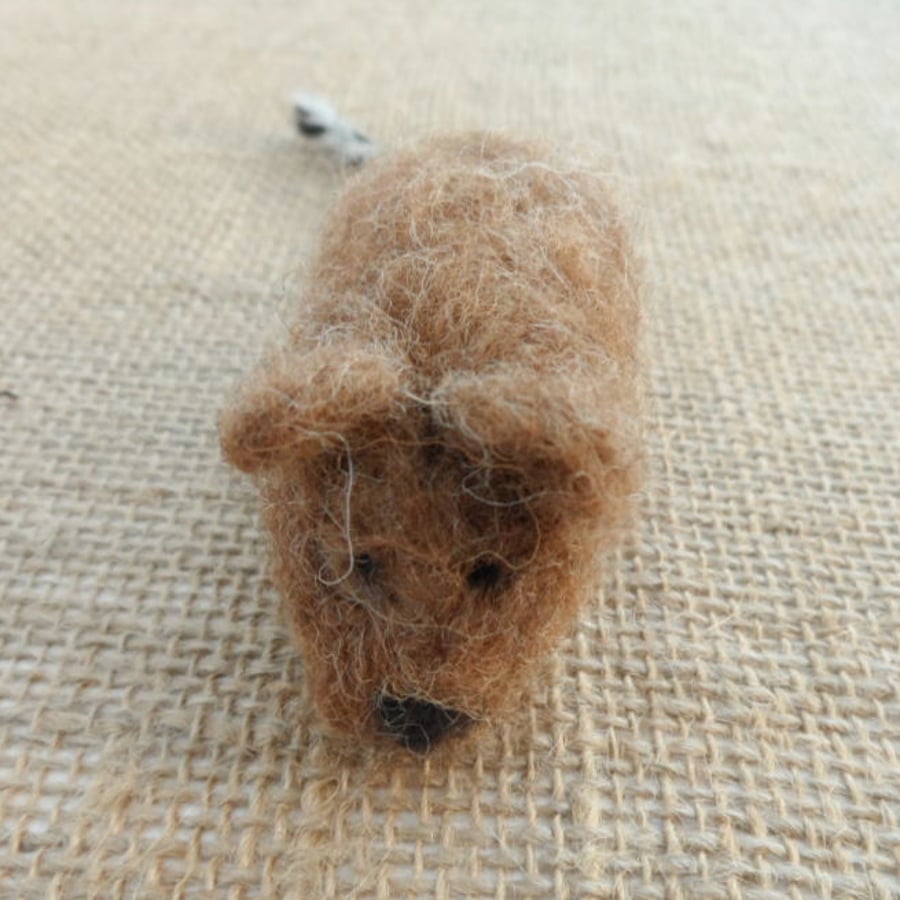 Cat Toy - Needle felted mouse