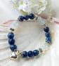Blue Spot Jasper & Opalite Bracelet - Image 3