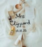 Personalised Hand Embroidered Bridal Cardigan