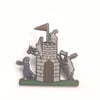 38mm Medieval Tower Rabbits hard enamel pin