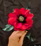 Beautiful Dark Red Poppy - Artificial Flower. - Image 4
