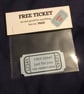 Novelty gift, FREE ticket joke gift, fun and quirky