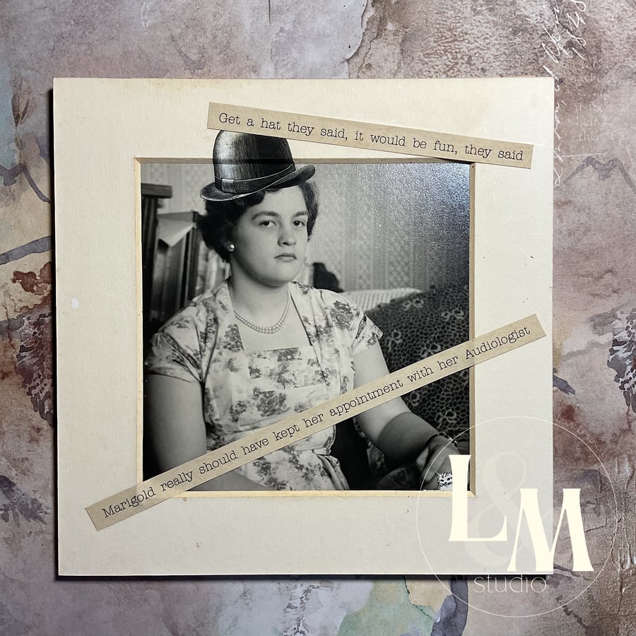 She wasn’t amused…