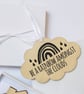 Rainbow Personalised Gift Boxed Mini Cloud Plaque - Image 1