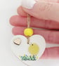 Sea Glass Easter Chick, Handmade Easter Hanging Decoration, Sweet Keepsake - Image 3