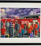 Brackley. Framed & Unframed Fine Art Print, Town Football Club FC, Stadium Gift - Image 5