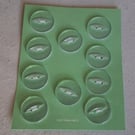 10 CLEAR BUTTONS