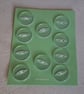 10 CLEAR BUTTONS - Image 1