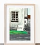 Maker Heights Guard House Acrylic Painting on Photographic Paper Mounted - Image 3