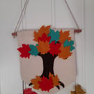 Autumn wall hanging