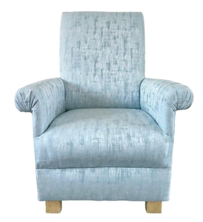 Laura Ashley Duck Egg Armchair Adult Chair Whinfell Fabric Accent Fireside Green