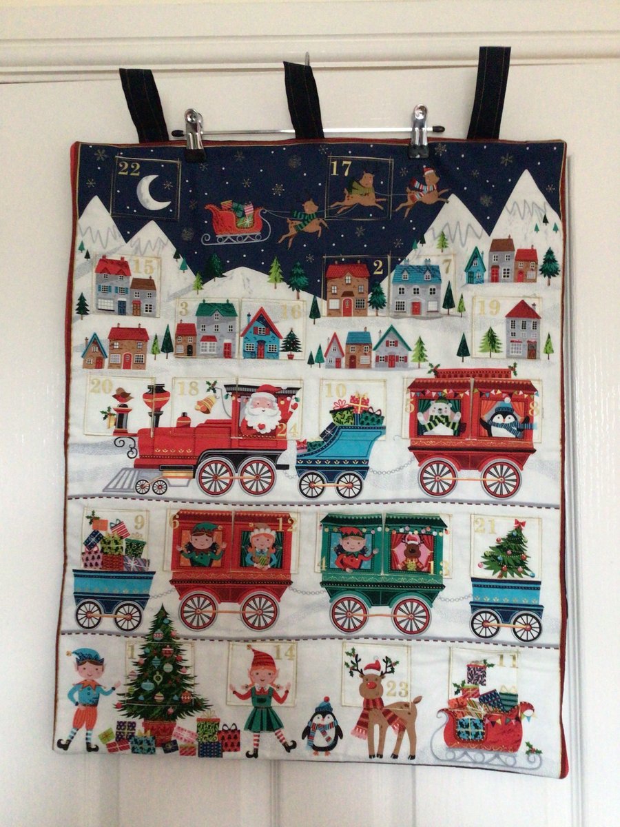 Christmas Train Advent Calendar.