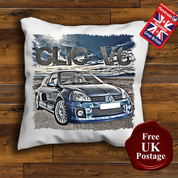 Renault Clio V6 Cushion Cover, Choose Your Size