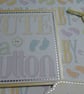 Neutral New Baby Card - Cute as a Button - Image 2