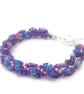 SALE - Berries Bead Weave Bracelet - Image 1
