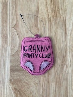 1000  Granny panty club hanger