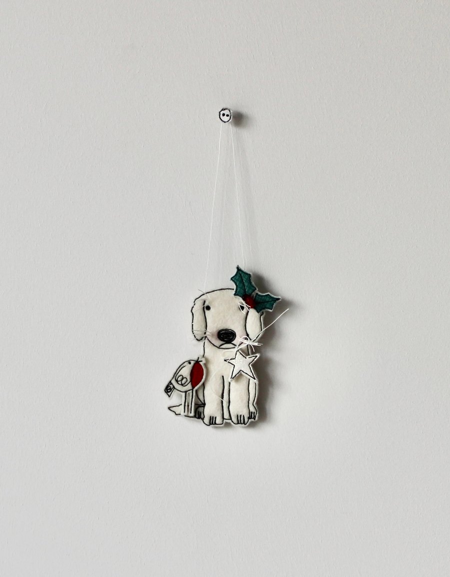 'Little Puppy' - Hanging Decoration