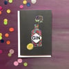 SALE! 'Gin' Greeting Card