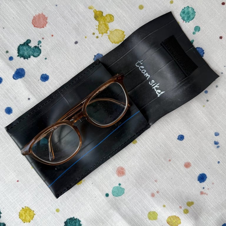 Prototype Bicycle Inner Tube Glasses or Pen, etc Case - Super Seconds