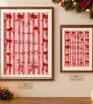 "To the windows to the walls im about to dec these halls" Illustrative  Print