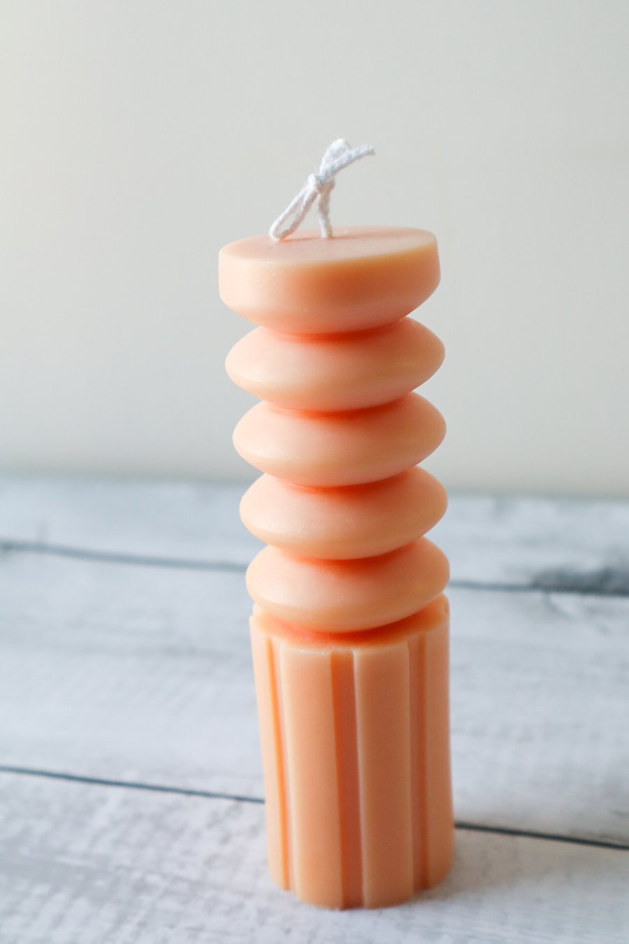 Half Circle Cylinder Candle