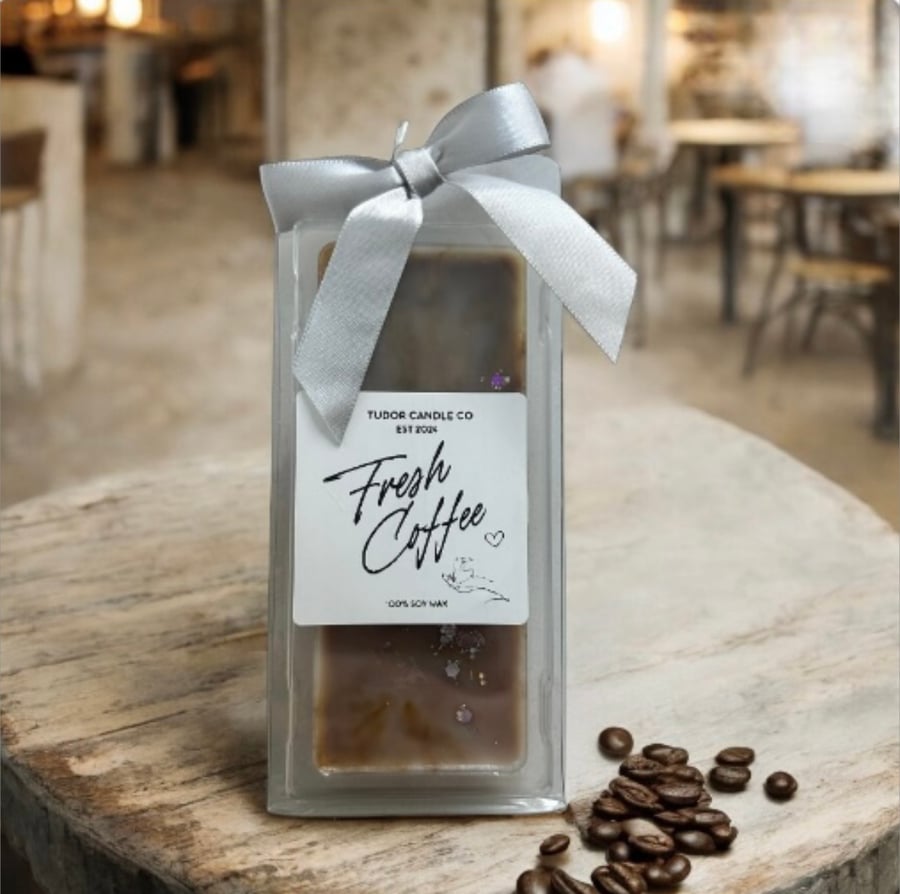 Fresh Coffee Wax Melts, Strong Coffee Scent, Coffee Lovers goft