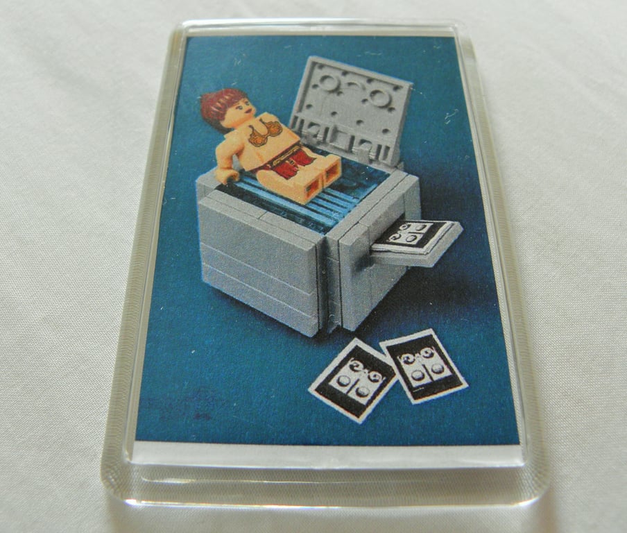 Office Party Out of Control Drunken Behaviour Fridge Magnet