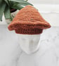 Orange Spice Beret Hat, Merino Wool, Autumn Winter Accessories - Image 6