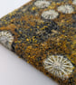 Coastal Dreams Textile Art: burnt orange - DEEP UNFRAMED - Image 4