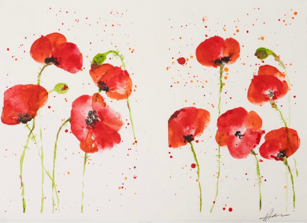 She Always Had to Stop for Roadside Poppies