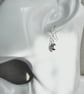 Elegant Crescent Moon Sterling Silver Earrings - Image 5