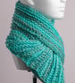 Neckwarmer snood cowl scarf crochet vegan handmade accessory unisex - Image 2
