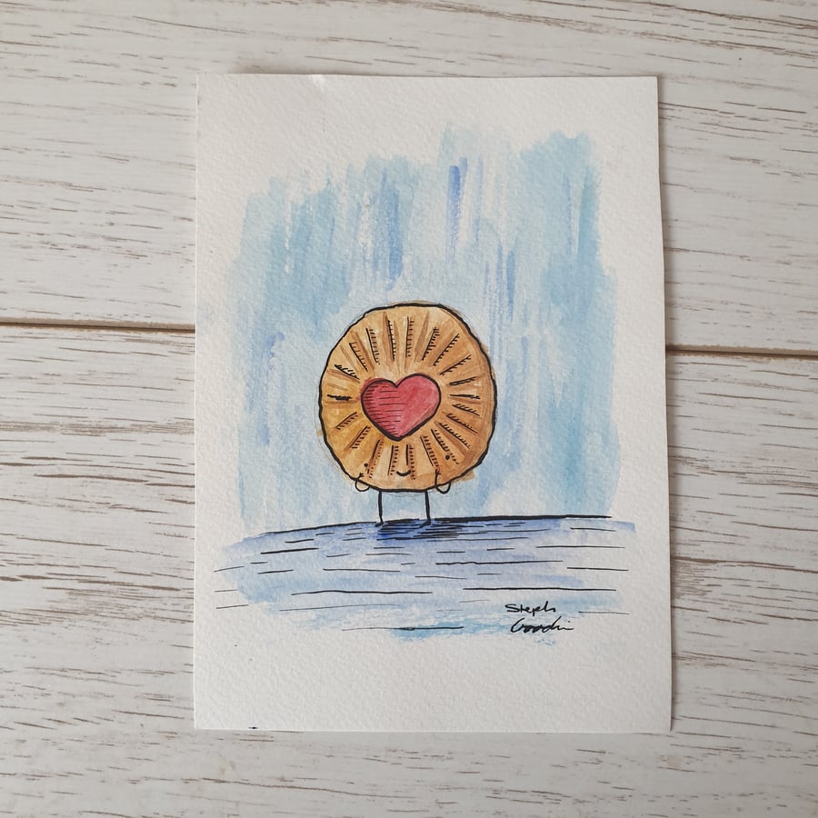 Jammy Dodger Illustration