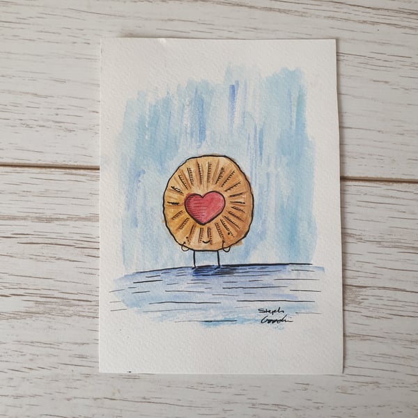 Jammy Dodger Illustration