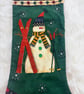 Embellished Christmas stocking - Image 3