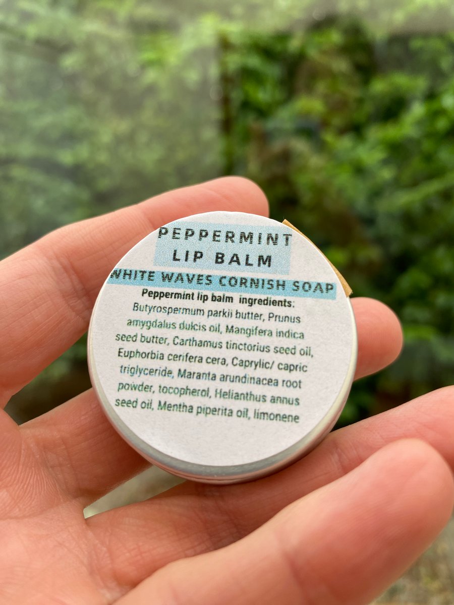 Peppermint Lip Balm - natural - plastic-free