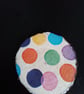 Woodslice decoupage coaster 