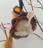 Hand Knitted Mini Witch Mouse - Vida - Image 4
