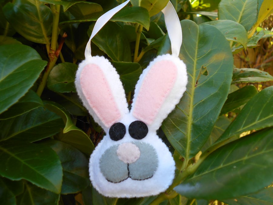 BUNNY, Spring Easter Bunny, Rabbit, Hanging Decoration, FUN, CUTE