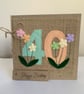Handmade 40th Birthday Card. Keepsake Card. - Image 2