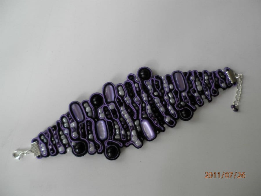 SALE. Soutache bracelet