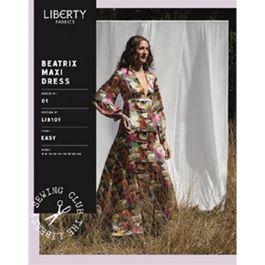 Liberty Dressmaking Pattern - Beatrix Maxi Dress