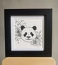 Flower Panda - Original Mini Drawing  - Image 2