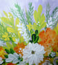 an original floral art acrylic painting ( ref FA 428 B1 ) - Image 5
