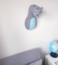 BRACHIOSAURUS - Felt Dinosaur Faux Taxidermy - Wall Mounted Animal Head - Image 4