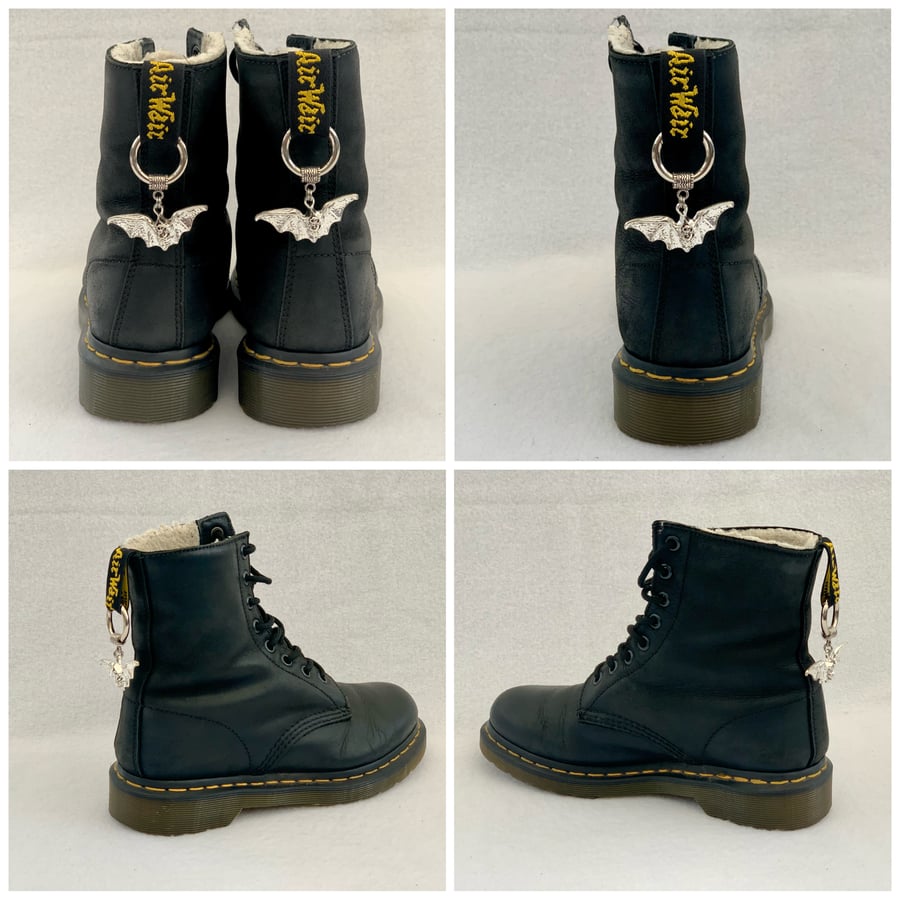 Bat Skeleton Dr Martens Charms - Boot Accessories - Doc Tag Charms - DM Charms