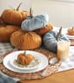 Orange Velvet Pumpkin - Image 4