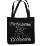 Professional Bookworm - Novelty Tote Shopper Bag - Image 4