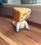 Cheese Emmental Cute Quirky Gift Figurine  - Image 3