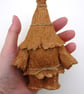 Straw Bear - ceramic figurine - Image 3